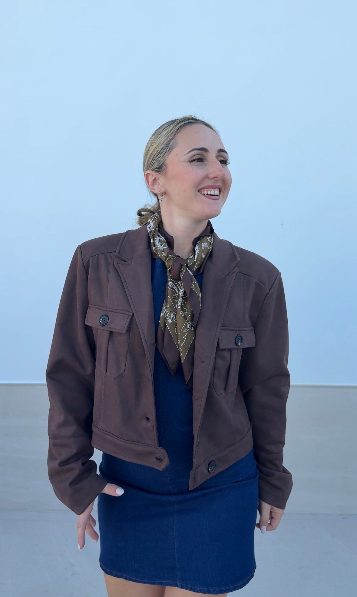 CHAQUETA CROPP ANTE