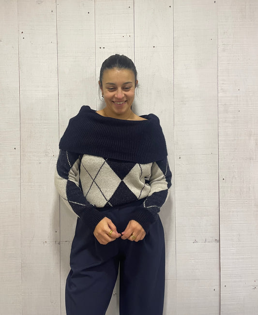 JERSEY ROMBO HOMBRERAS