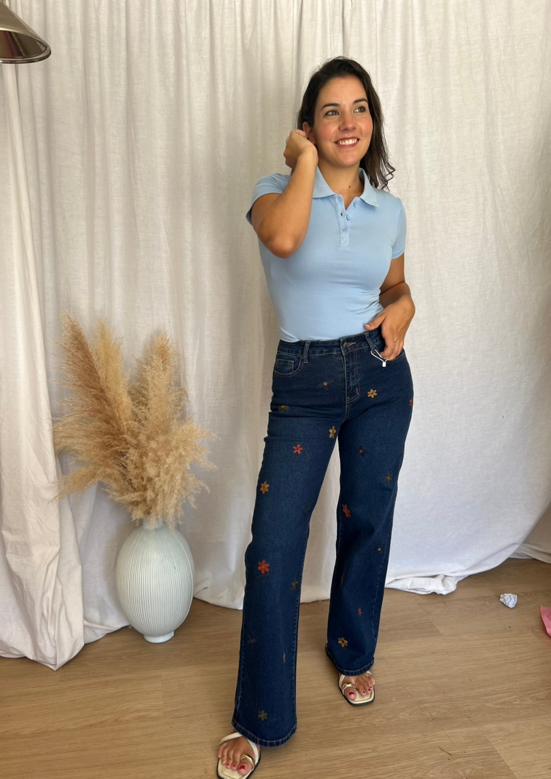 JEANS FLOWERS