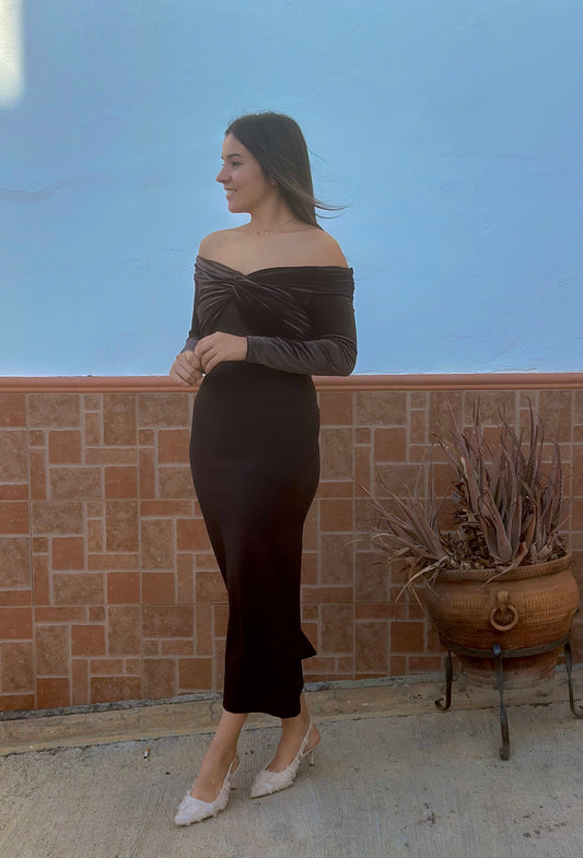 VESTIDO ROMINA TERCIOPELO