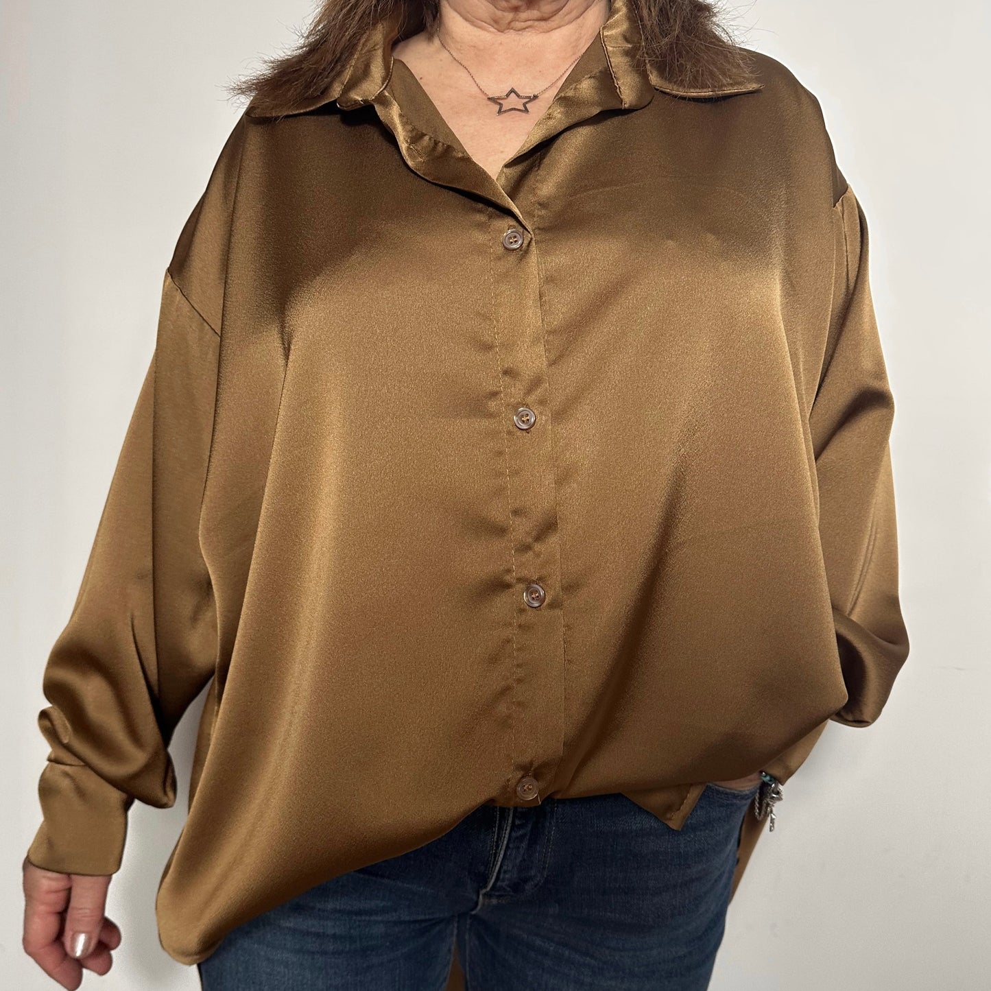 CAMISA SATINADA