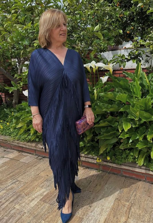 VESTIDO FLECOS