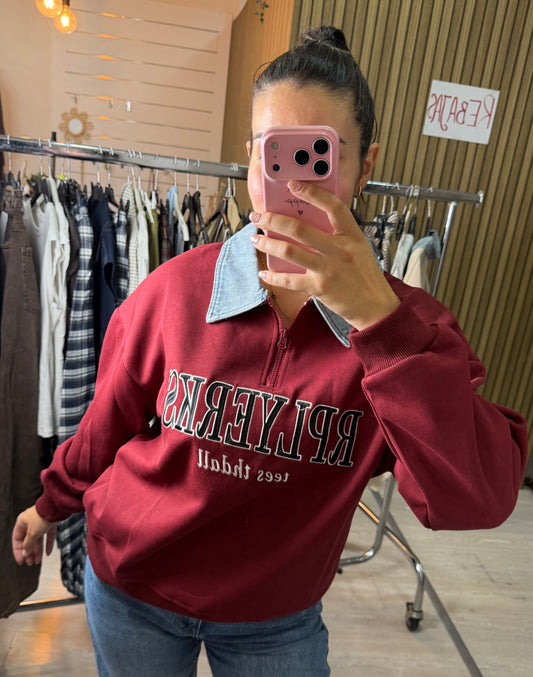 SUDADERA CUELLO PICOS