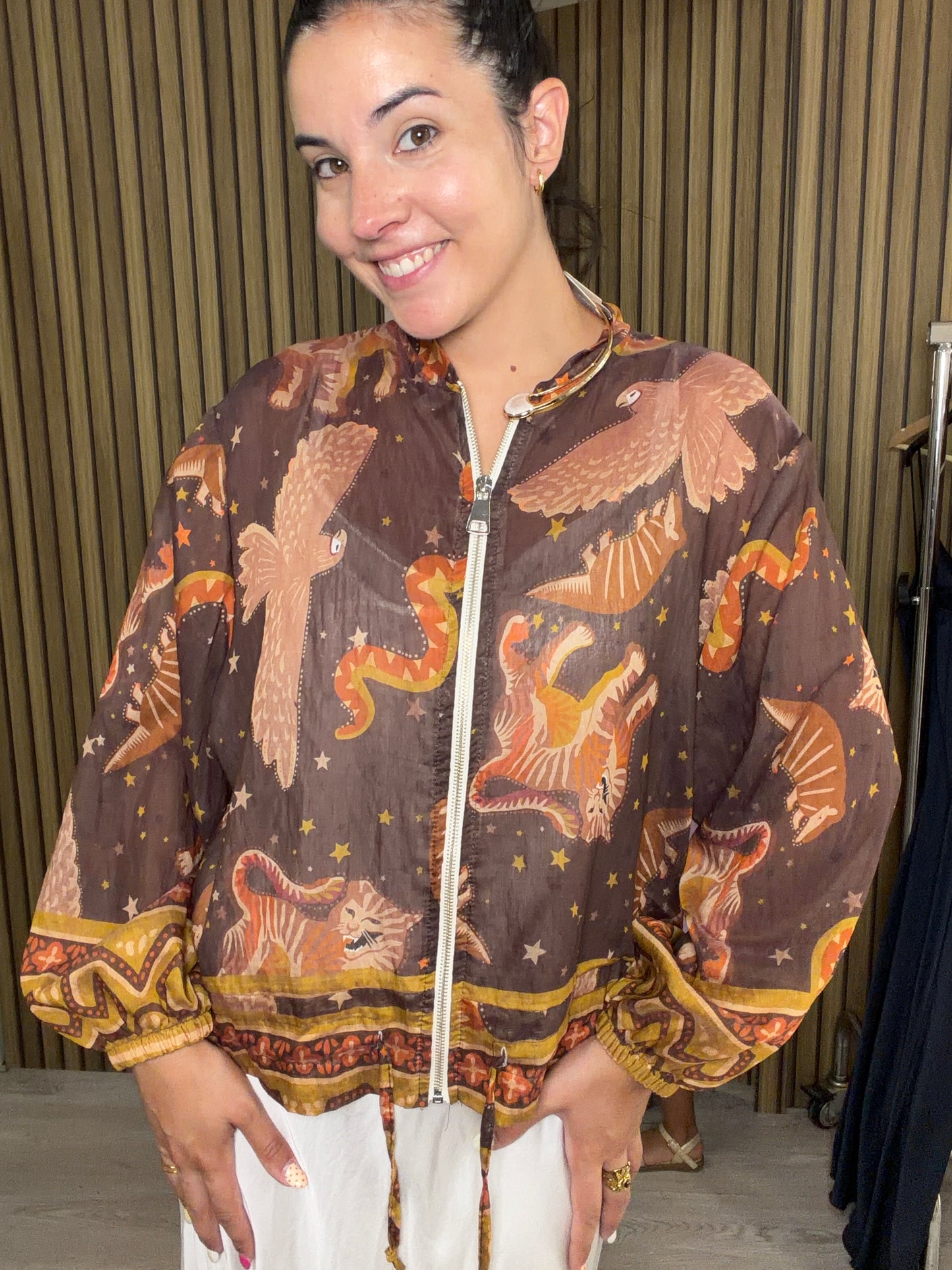 BOMBER ESTAMPADA
