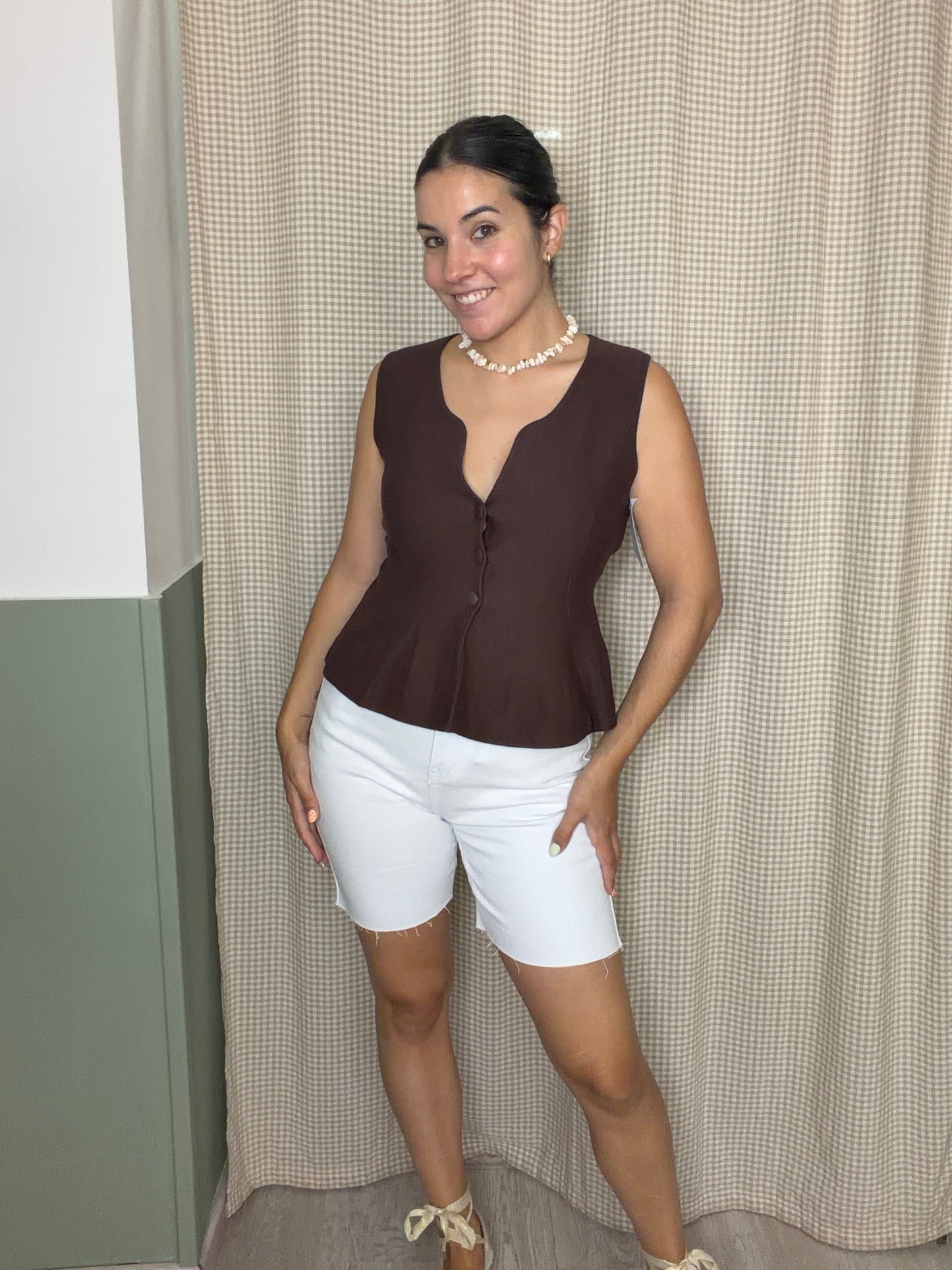 SHORT BLANCO