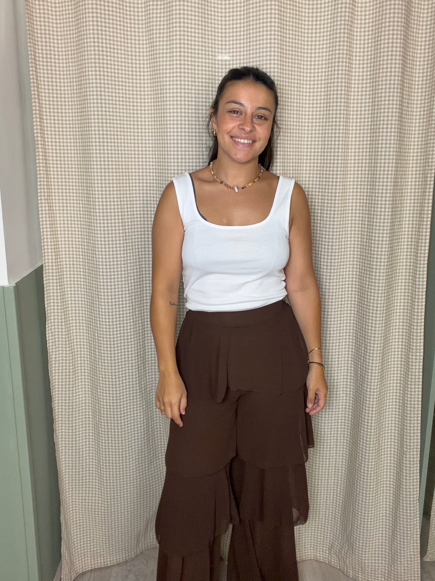 PANTALÓN VOLANTES