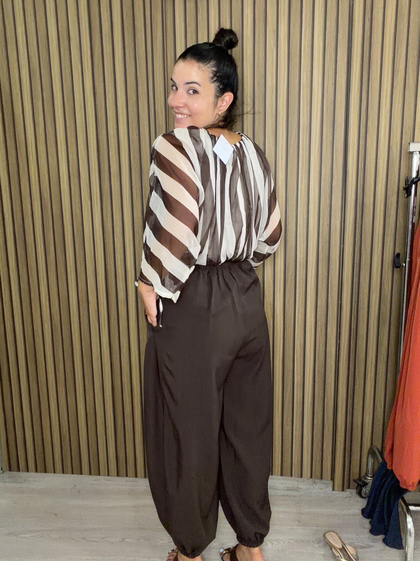PANTALÓN BOMBACHO PINZA