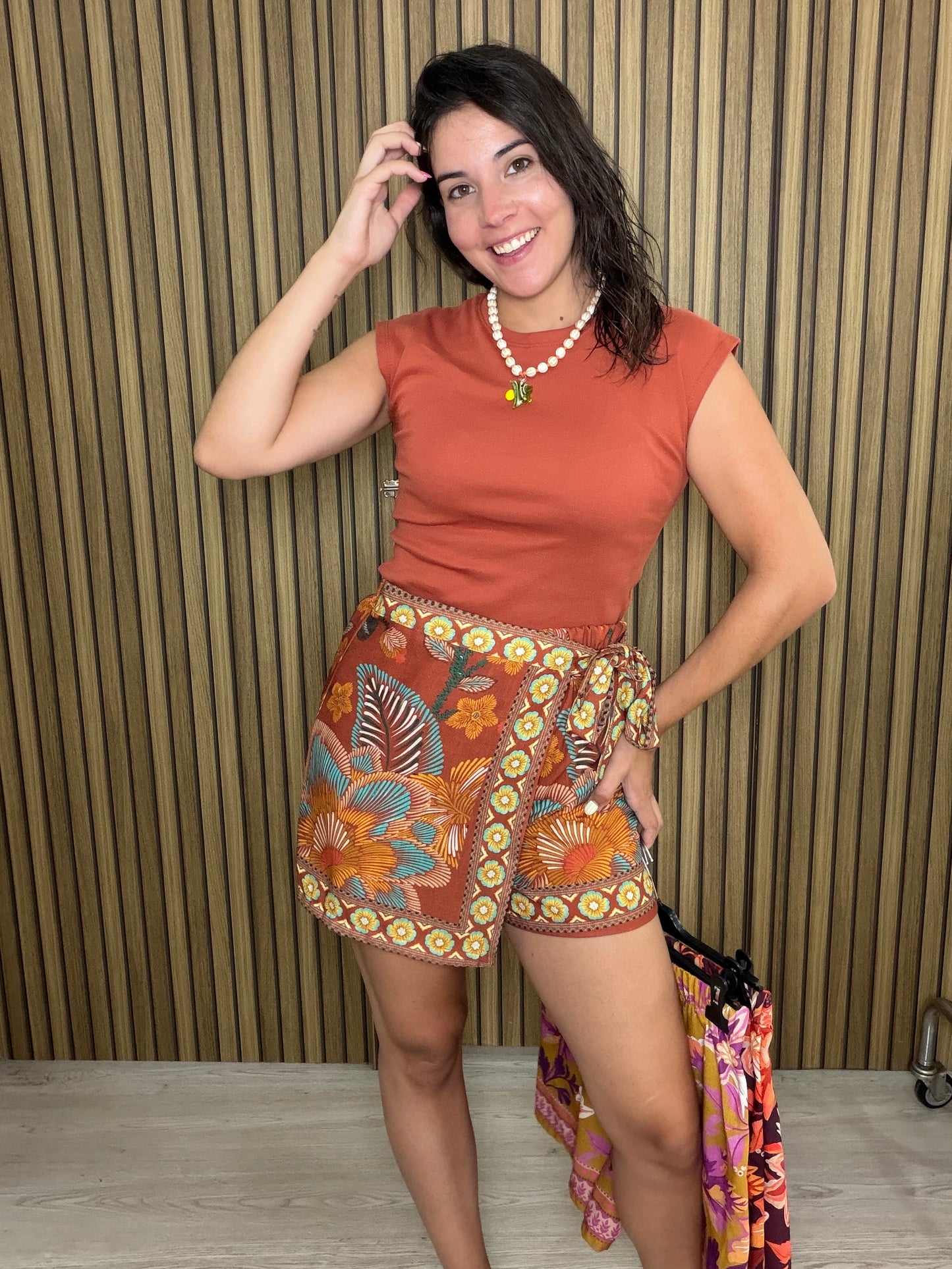 FALDA/PANTALON LINO
