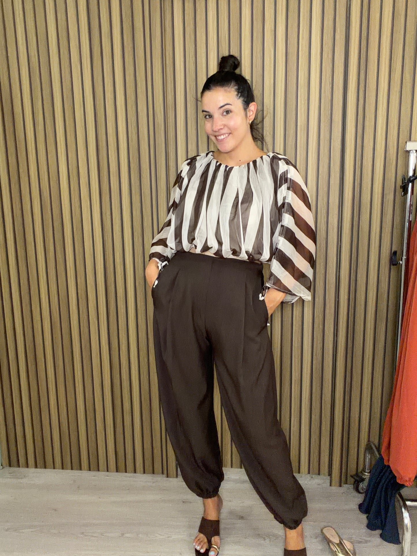 PANTALÓN BOMBACHO PINZA