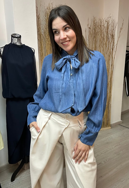 PANTALÓN DOBLE CINTURA