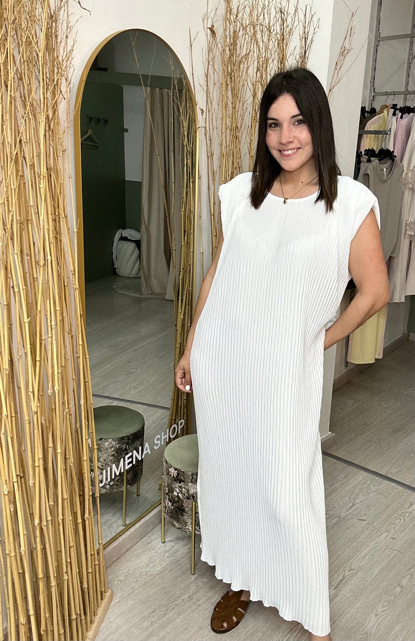VESTIDO PLISADO