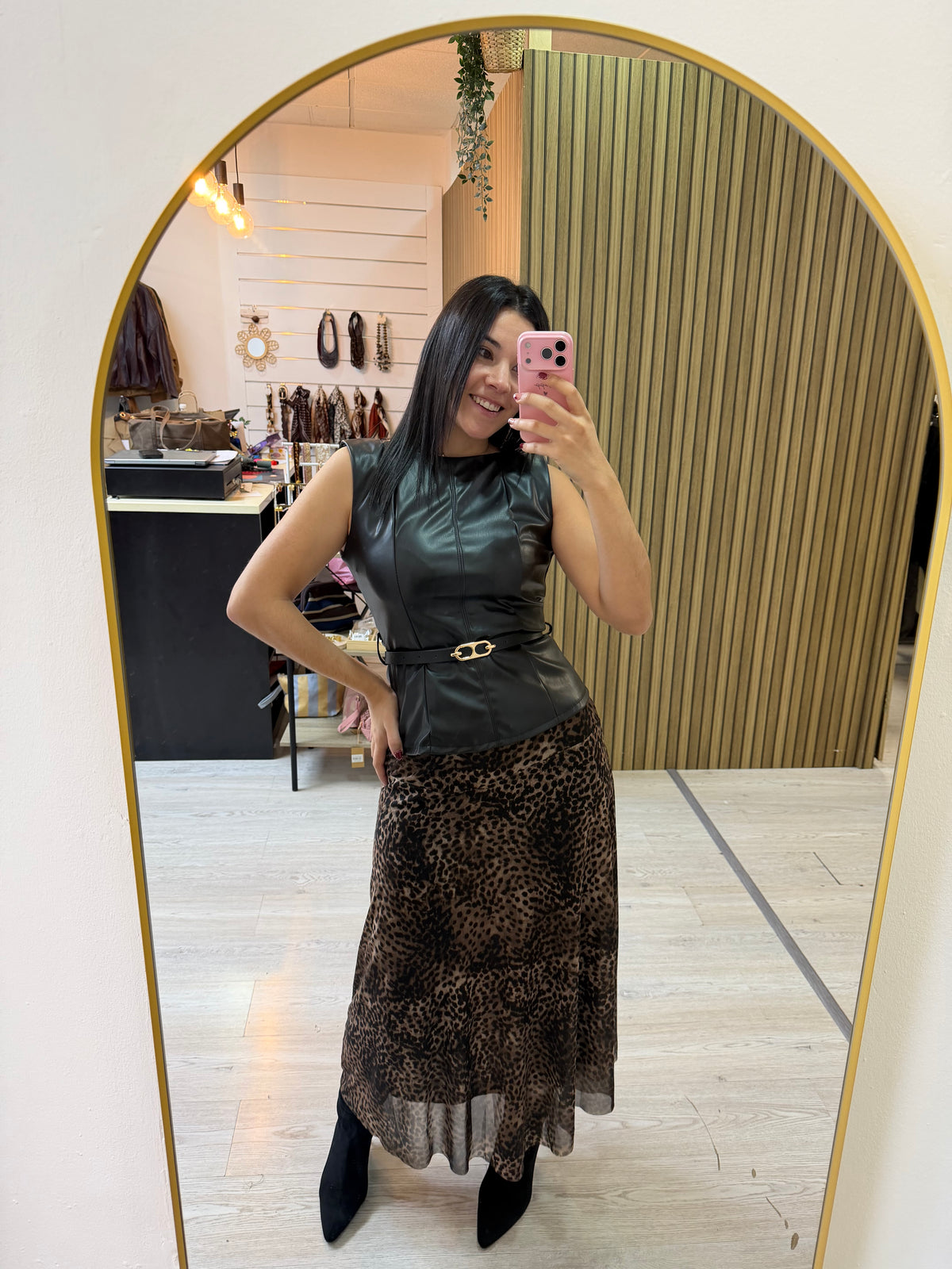 FALDA ANIMAL PRINT