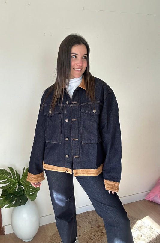 CHAQUETA VAQUERA DETALLE PANA