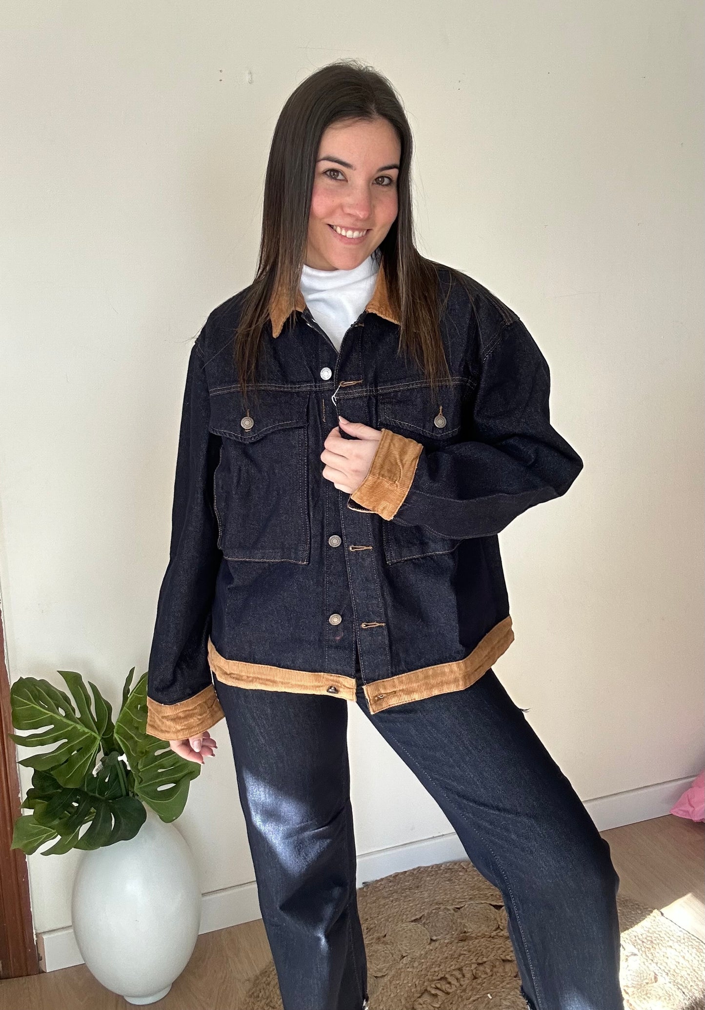 CHAQUETA VAQUERA DETALLE PANA