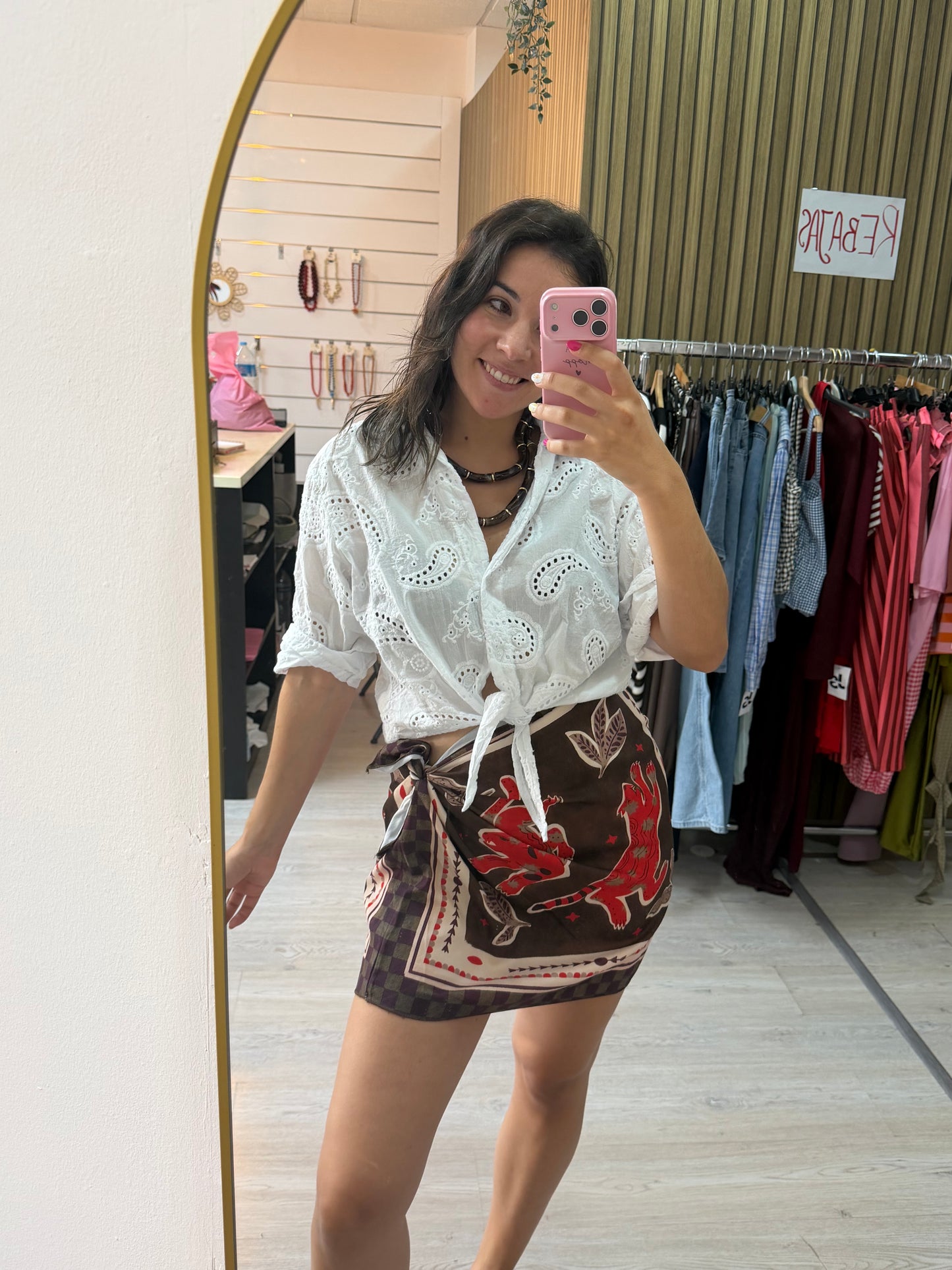 FALDA PAREO CORTA