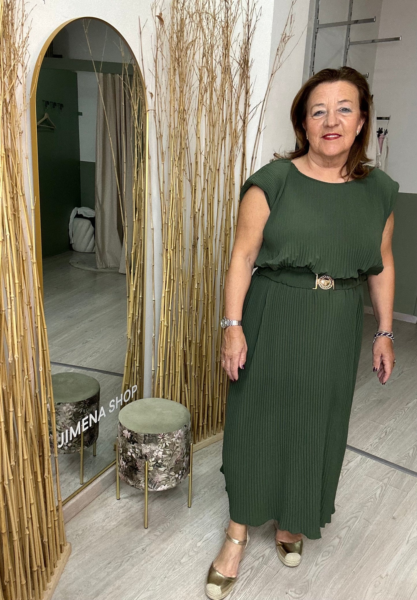 VESTIDO PLISADO