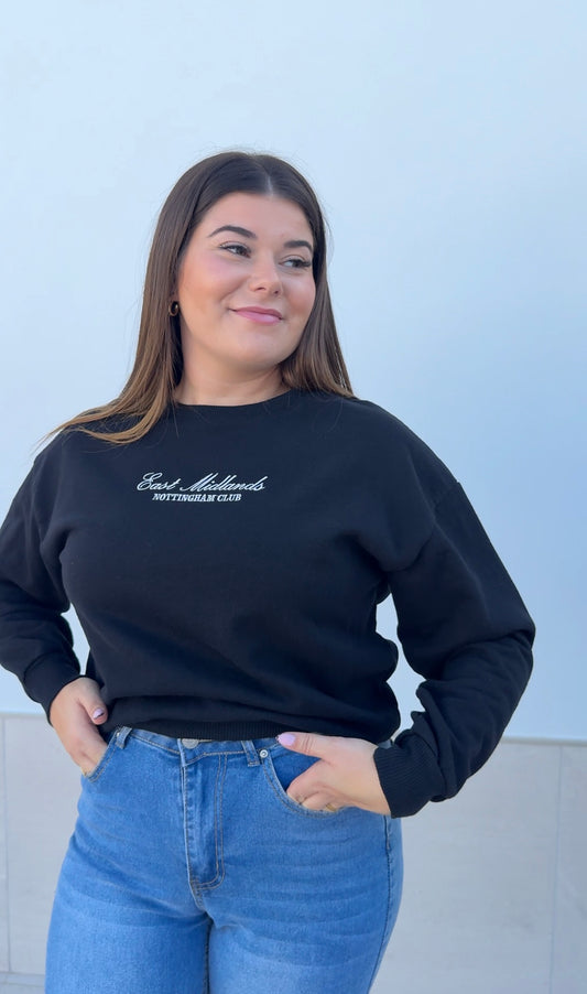 SUDADERA BÁSICA LETRAS