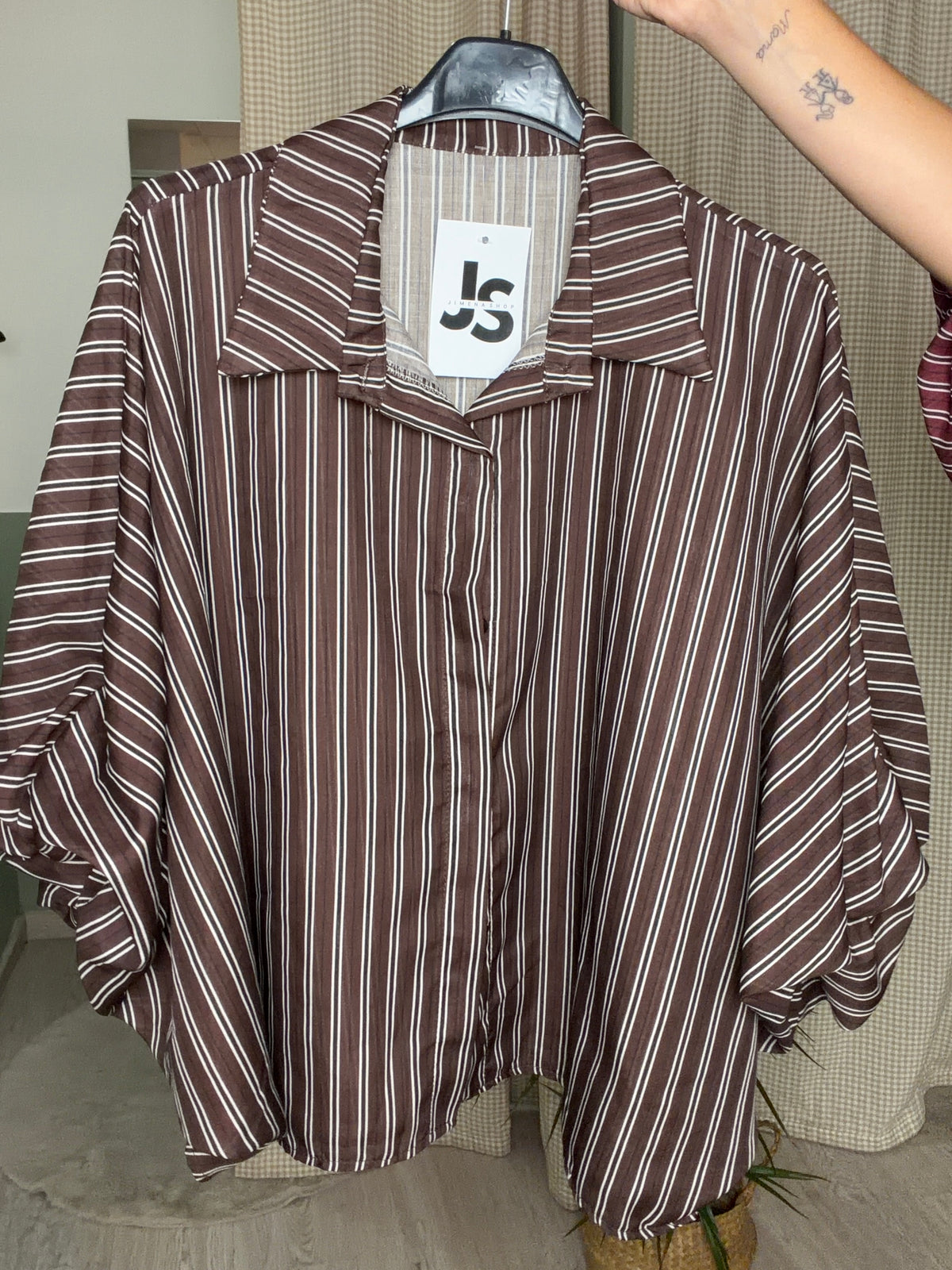 CAMISA MILÁN RAYAS