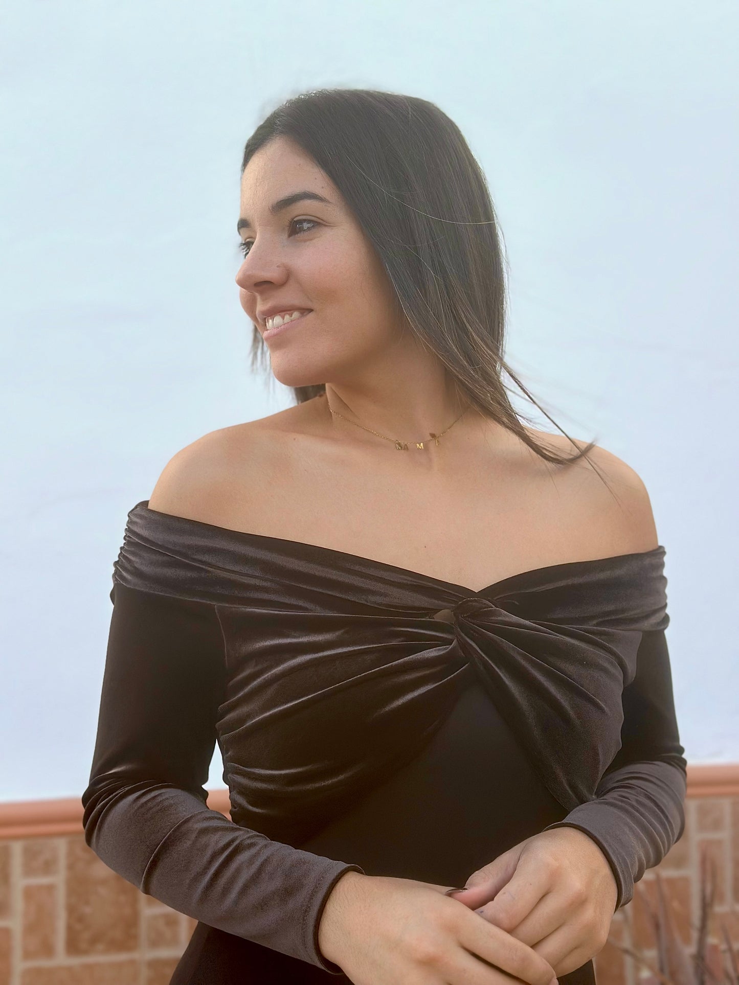 VESTIDO ROMINA TERCIOPELO