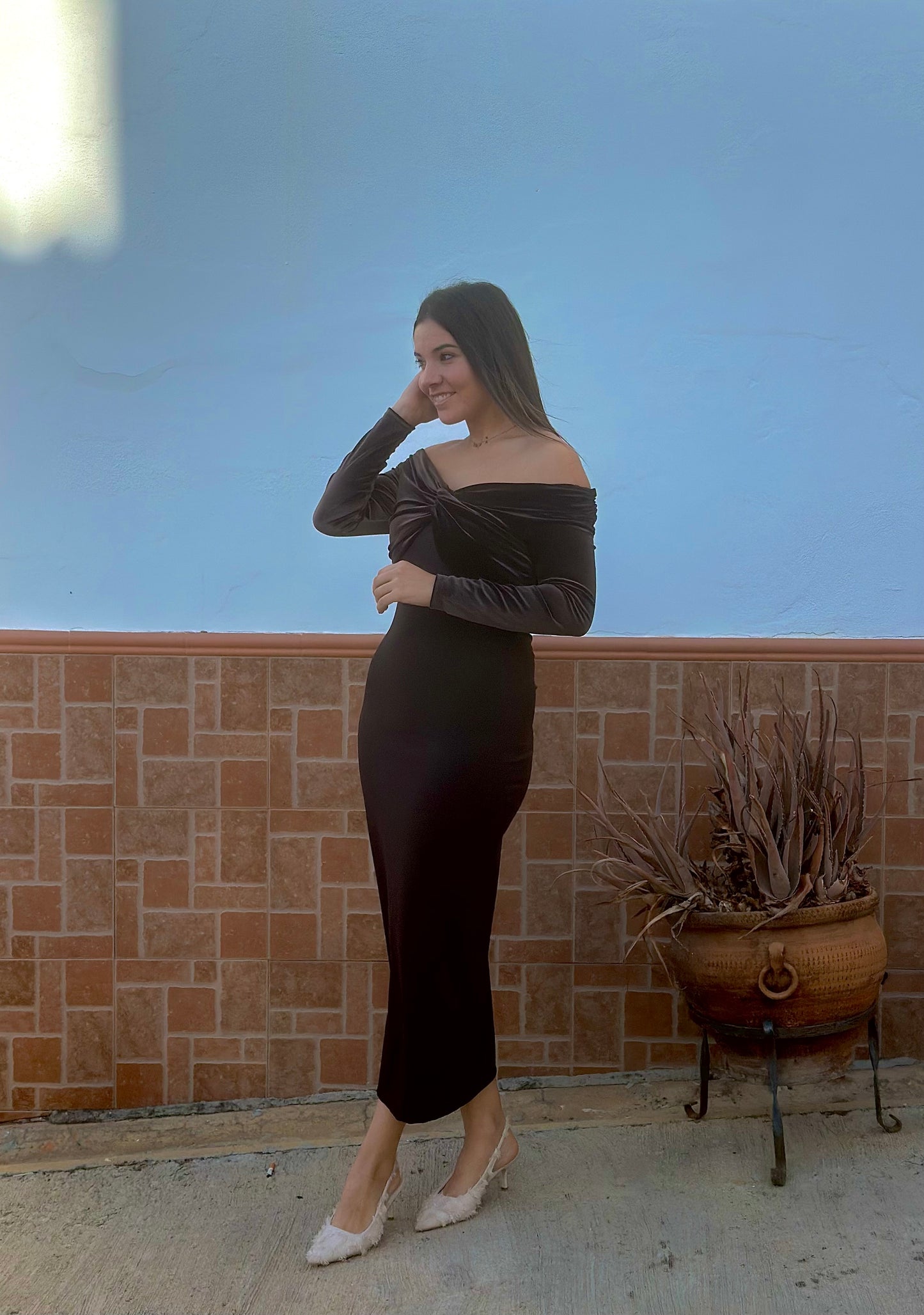 VESTIDO ROMINA TERCIOPELO