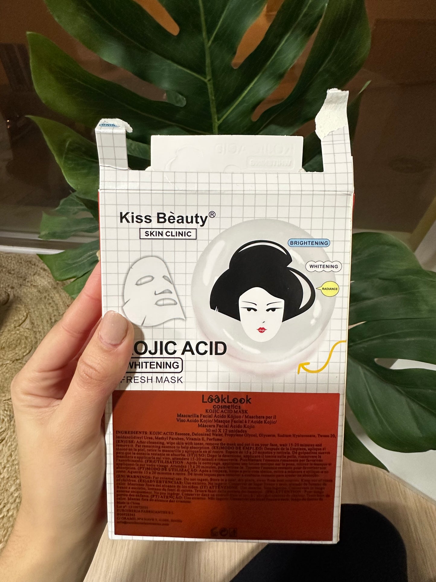 MASCARILLA FACIAL COREANA