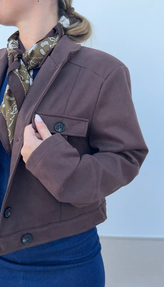 CHAQUETA CROPP ANTE