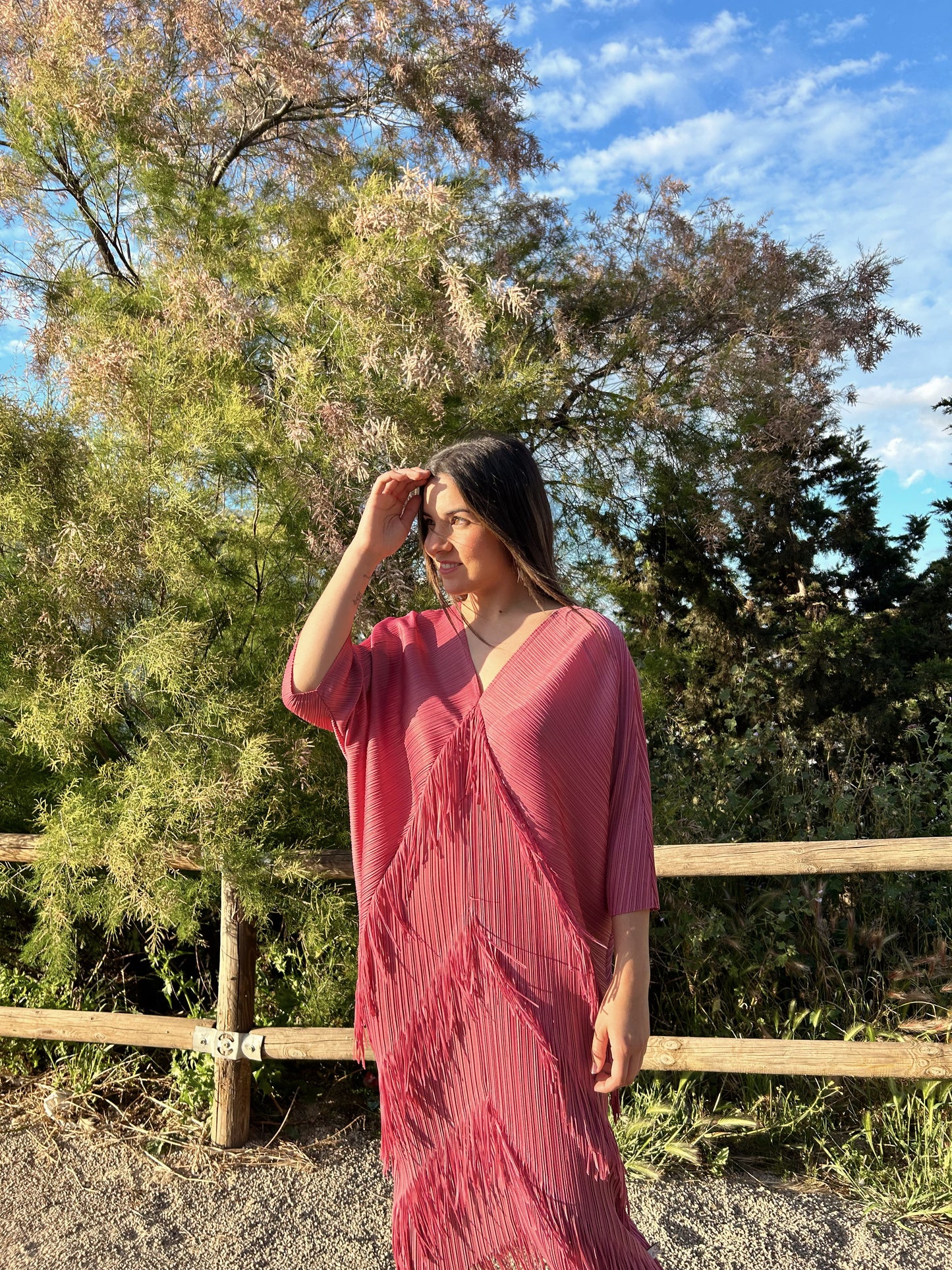 VESTIDO FLECOS